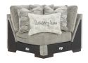 5 Seater Modular Fabric Sofa with Reversible Cushions - Ullina